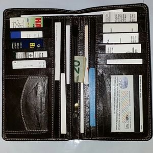 Full Grain Leather Women Wallet